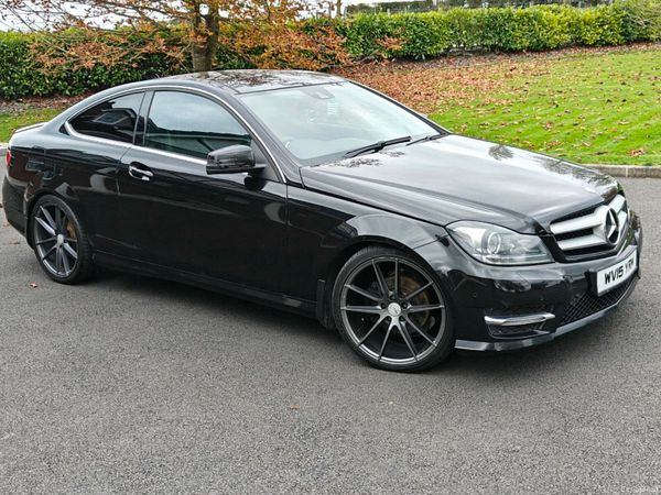 Mercedes-Benz C-Class Coupe, Diesel, 2015, Black