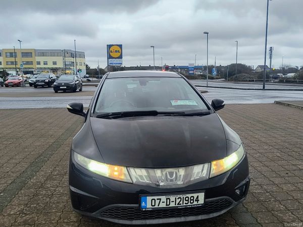 Honda Civic Hatchback, Petrol, 2007, Black