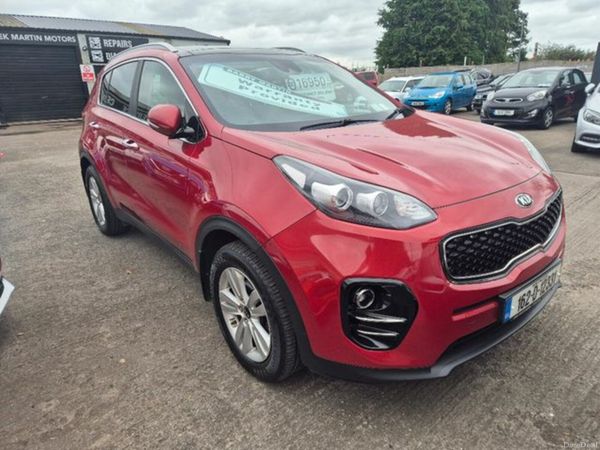 Kia Sportage MPV, Diesel, 2016, Red