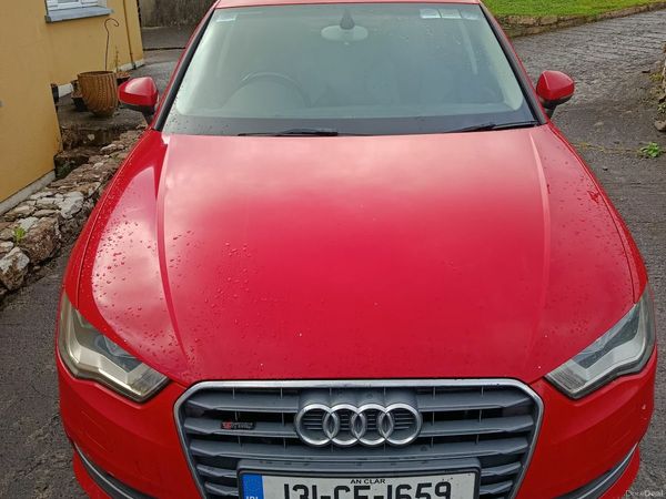 Audi A3 Hatchback, Diesel, 2013, Red