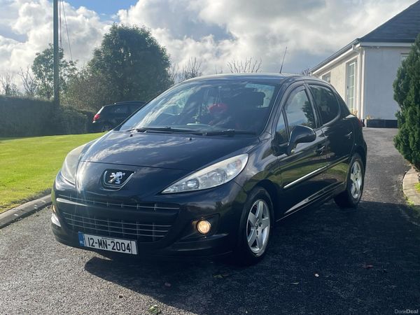 Peugeot 207 Hatchback, Diesel, 2012, Black