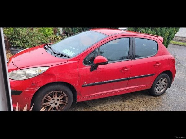 Peugeot 207 Hatchback, Petrol, 2008, Red