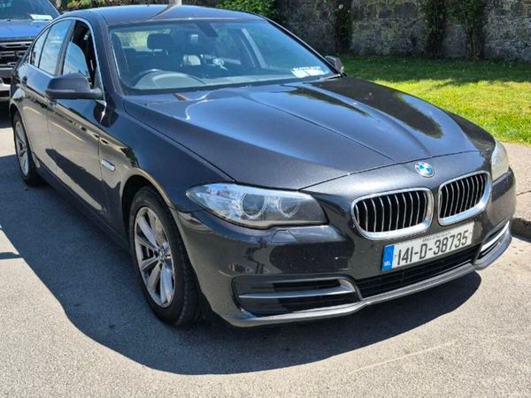 BMW 5-Series Saloon, Diesel, 2014, Grey