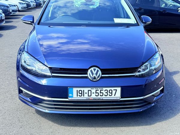 Volkswagen Golf Hatchback, Petrol, 2019, Blue