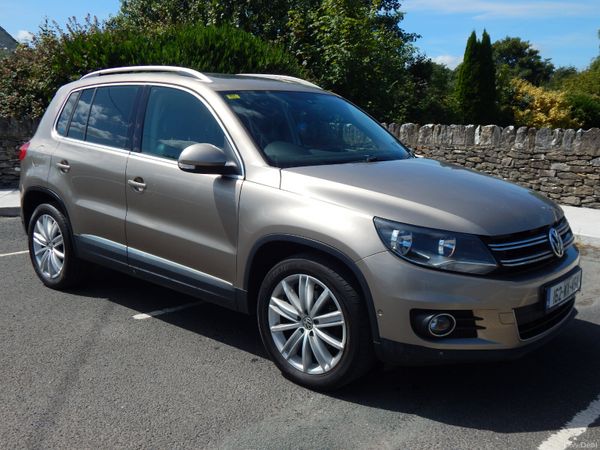Volkswagen Tiguan SUV, Diesel, 2016, Brown