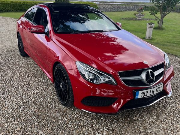 Mercedes-Benz E-Class Coupe, Diesel, 2015, Red