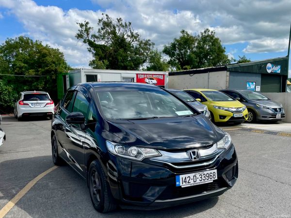 Honda Fit Hatchback, Petrol Hybrid, 2014, Black
