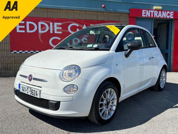 Fiat 500 Convertible, Petrol, 2014, White