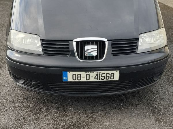 SEAT Alhambra MPV, Diesel, 2008, Black