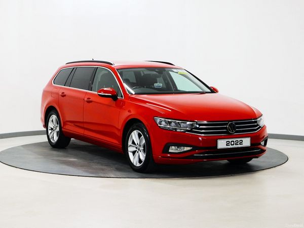 Volkswagen Passat Estate, Petrol, 2022, Red