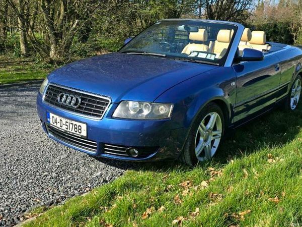 Audi A4 Convertible, Petrol, 2004, Blue