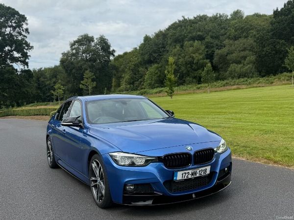BMW 3-Series Saloon, Diesel, 2017, Blue