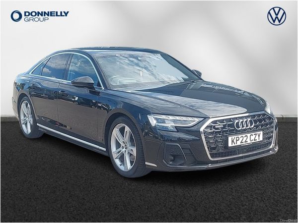 Audi A8 Saloon, Diesel, 2022, Black