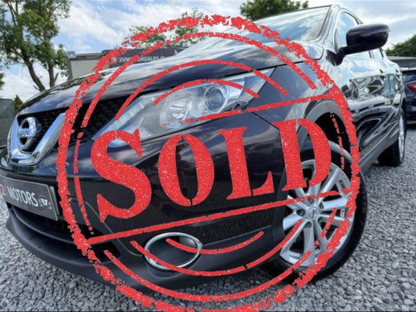 Nissan Qashqai Hatchback, Diesel, 2015, Black