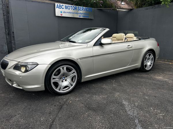 BMW 6-Series Convertible, Petrol, 2004, Silver