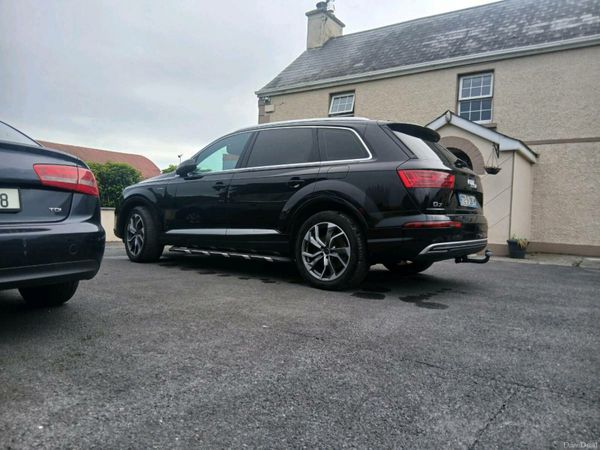 Audi Q7 SUV, Diesel Plug-in Hybrid, 2017, Black