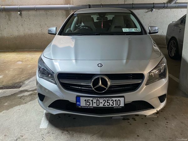 Mercedes-Benz CLA Saloon, Petrol, 2015, Silver