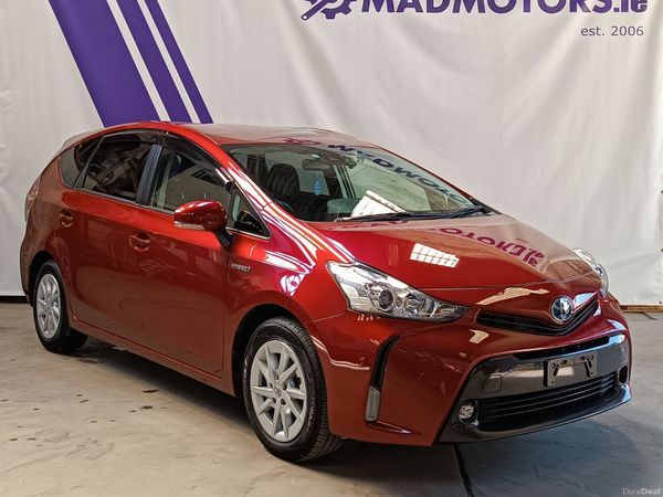 Toyota Prius Estate, Petrol Hybrid, 2019, Red