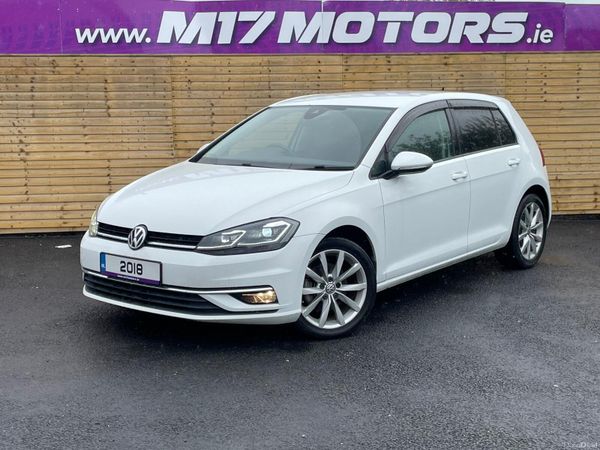 Volkswagen Golf Hatchback, Petrol, 2018, White