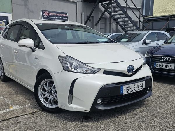 Toyota Prius MPV, Petrol Hybrid, 2015, White