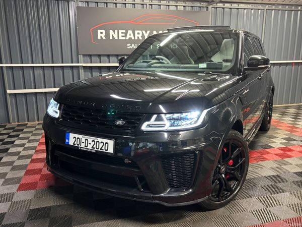 Land Rover Range Rover Sport SUV, Petrol, 2020, Black