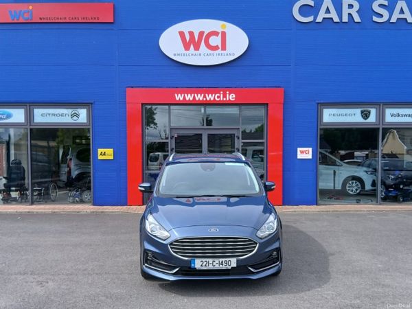 Ford S-Max MPV, Petrol Hybrid, 2022, Blue