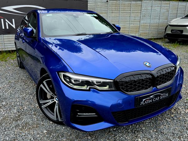 BMW 3-Series Saloon, Petrol Hybrid, 2020, Blue