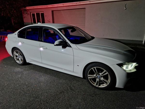BMW 3-Series Saloon, Petrol Plug-in Hybrid, 2018, White