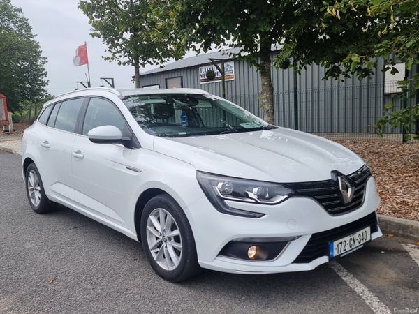 Renault Megane Estate, Diesel, 2017, White