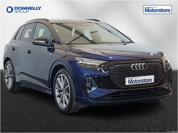 Audi Q4 Estate, Electric, 2022, Blue