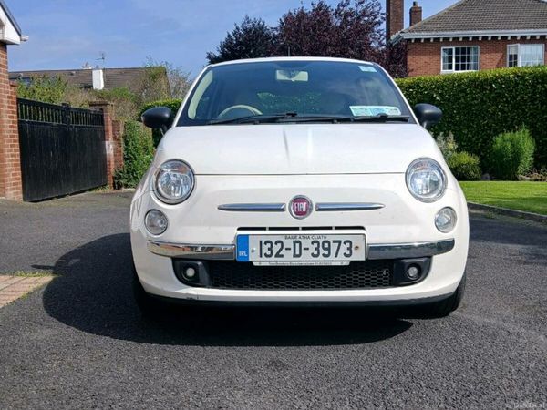 Fiat 500 Hatchback, Petrol, 2013, White