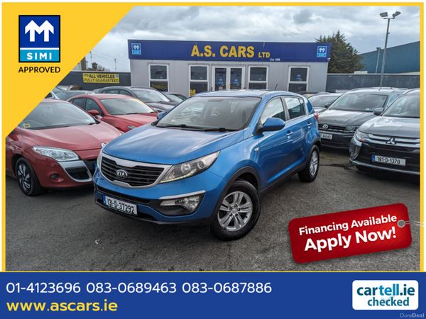 Kia Sportage SUV, Diesel, 2013, Blue