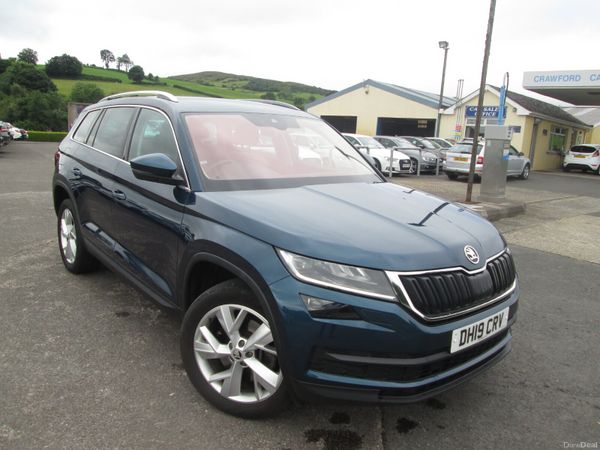 Skoda Kodiaq SUV, Diesel, 2019, Blue