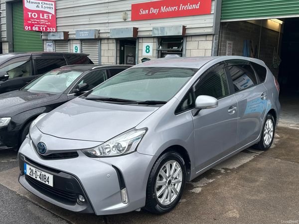 Toyota Prius MPV, Petrol Hybrid, 2021, Silver