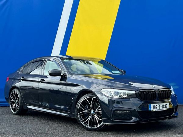 BMW 5-Series Saloon, Petrol Plug-in Hybrid, 2018, Black