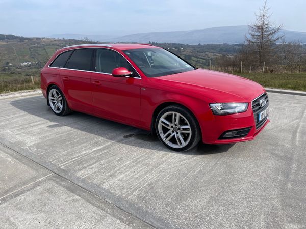 Audi A4 Estate, Diesel, 2013, Red