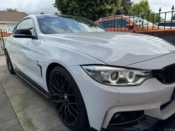 BMW 4-Series Coupe, Diesel, 2017, White