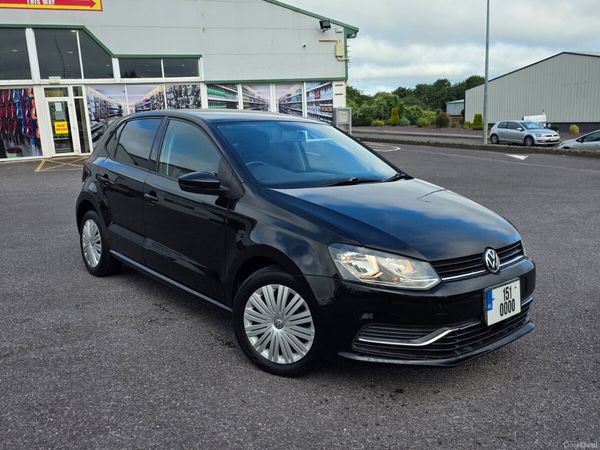 Volkswagen Polo Hatchback, Petrol, 2015, Black