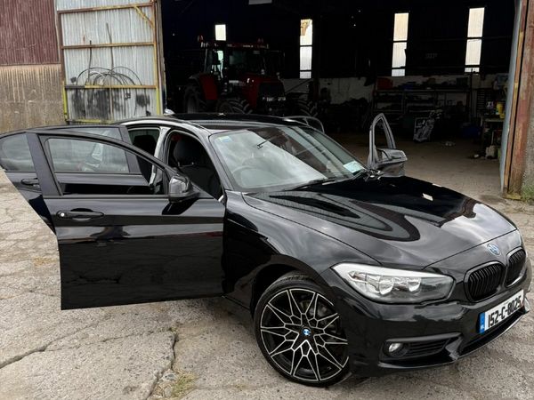 BMW 1-Series Hatchback, Diesel, 2015, Black