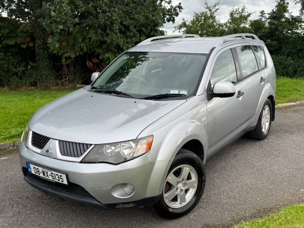 Mitsubishi Outlander SUV, Diesel, 2008, Silver