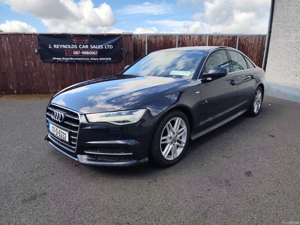 Audi A6 Saloon, Diesel, 2017, Blue