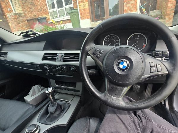 BMW 5-Series Saloon, Diesel, 2007, Grey