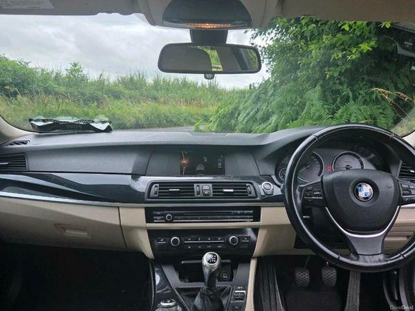 BMW 5-Series Saloon, Diesel, 2013, Grey