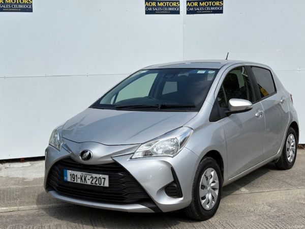Toyota Vitz Hatchback, Petrol, 2019, Silver