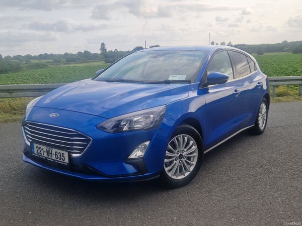 Ford Focus Hatchback, Petrol, 2022, Blue