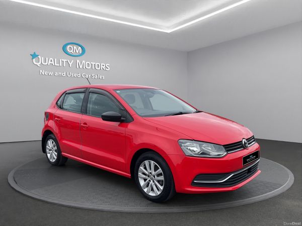 Volkswagen Polo Hatchback, Petrol, 2016, Red