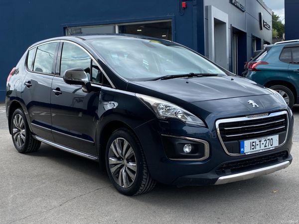 Peugeot 3008 SUV, Diesel, 2015, Blue