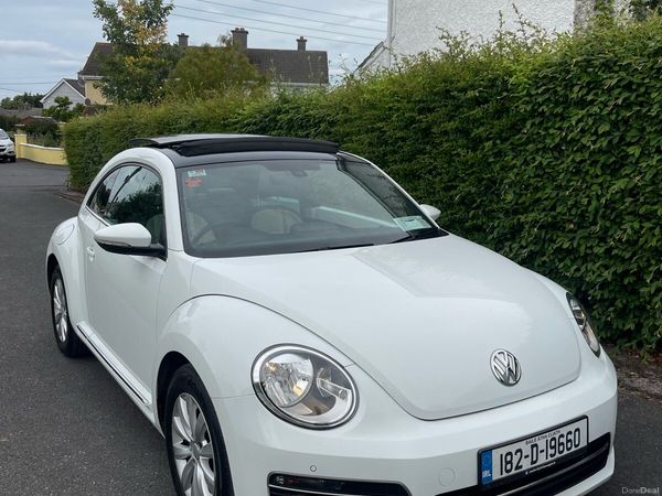 Volkswagen Beetle Hatchback, Petrol, 2018, White