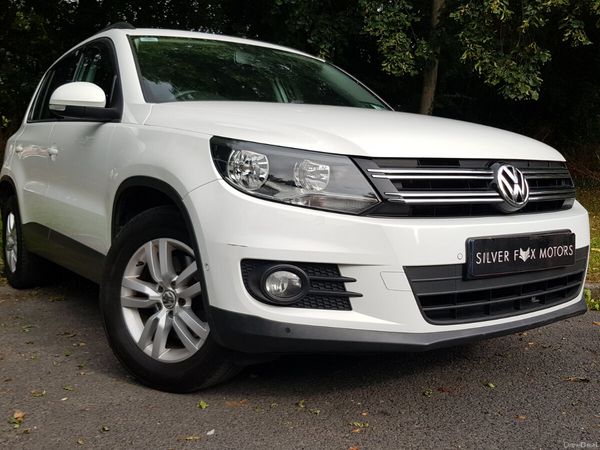 Volkswagen Tiguan SUV, Diesel, 2015, White