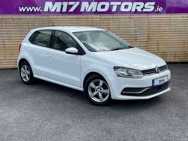 Volkswagen Polo Hatchback, Petrol, 2016, White